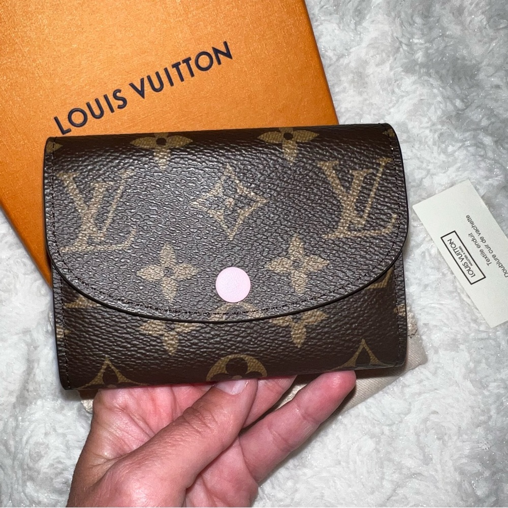 LOUIS VUITTON MONOGRAM ROSALIE COIN PURSE WALLET
